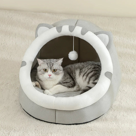 Cozy Cat Cave Bed